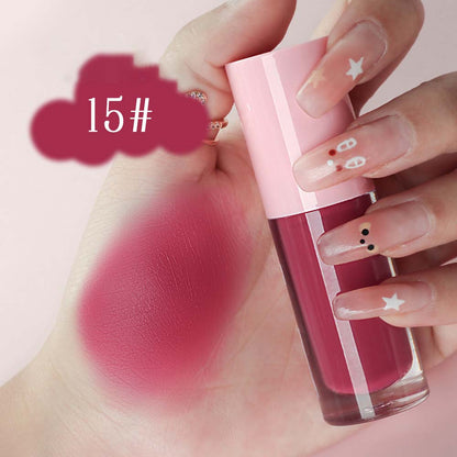 18-color Matte Liquid Lipstick Velvet Mist Lip Cream Waterproof Vegan Lip Mud
