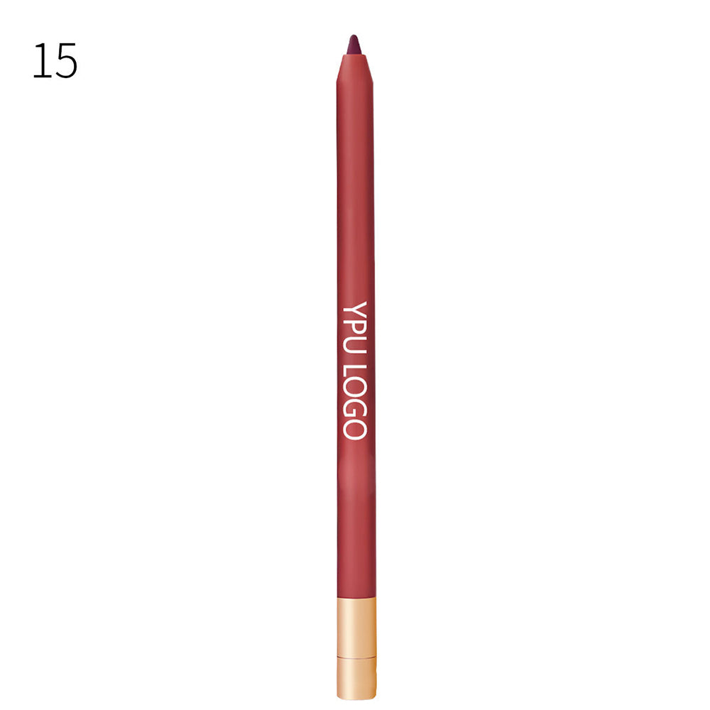 20 Color Matte Lip Liner high pigment Lip Line Pen Nude Long-Lasting Waterproof