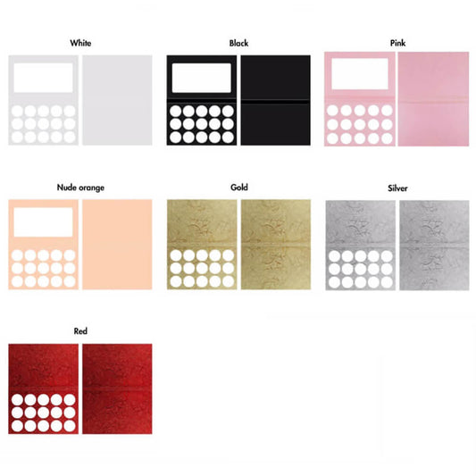 15 color DIY eyeshadow palette 26mm long lasting vegan multi-color