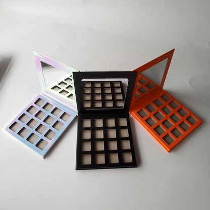16 color DIY eyeshadow palette square color 22mm high pigmented waterproof