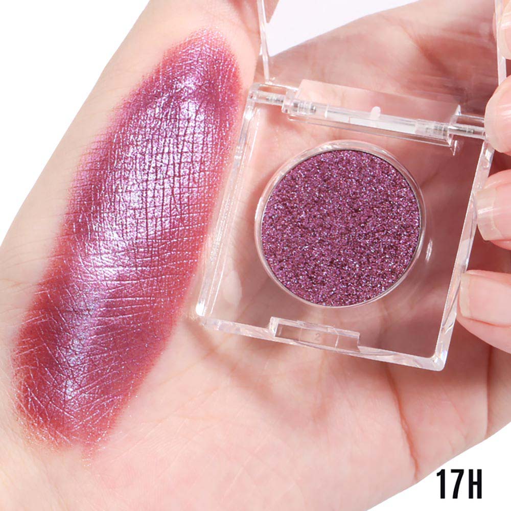 36-Color Chameleon Eyeshadow Powder Metallic Highlighter Vegan 26mm
