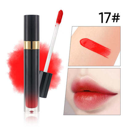 10-Shade Nude Lip Glaze High Pigmented Smudge-Proof Lip Tint Private Label