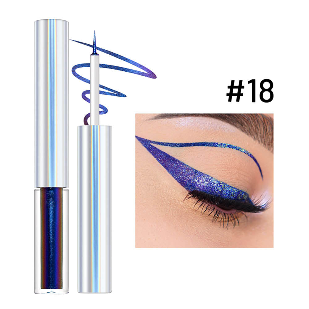 19-Color Chameleon Liquid Eyeliner Glitter Quick-Drying Under-Eye Enhancer Pen