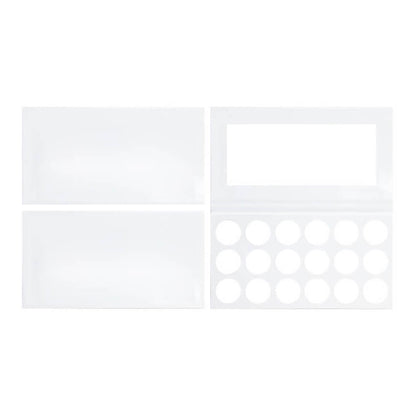 18 Color Diy Eyeshadow Palette 26Mm High Pigmented Print Your Logo
