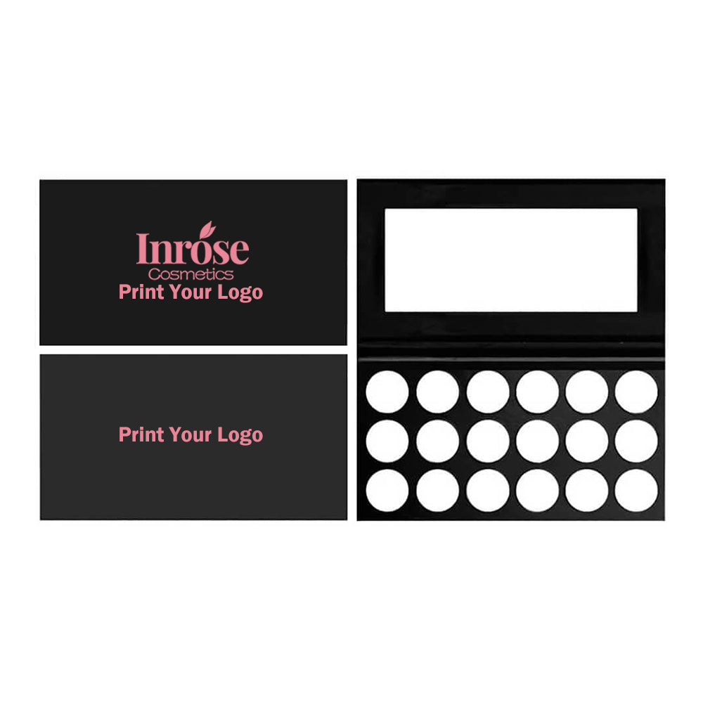 18 Color Diy Eyeshadow Palette 26Mm High Pigmented Print Your Logo