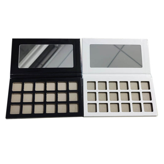 18 color DIY eyeshadow palette square color 22mm high pigmented waterproof