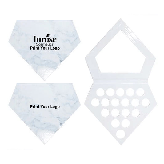 18 color DIY eyeshadow palette 26mm high pigmented diamond palette