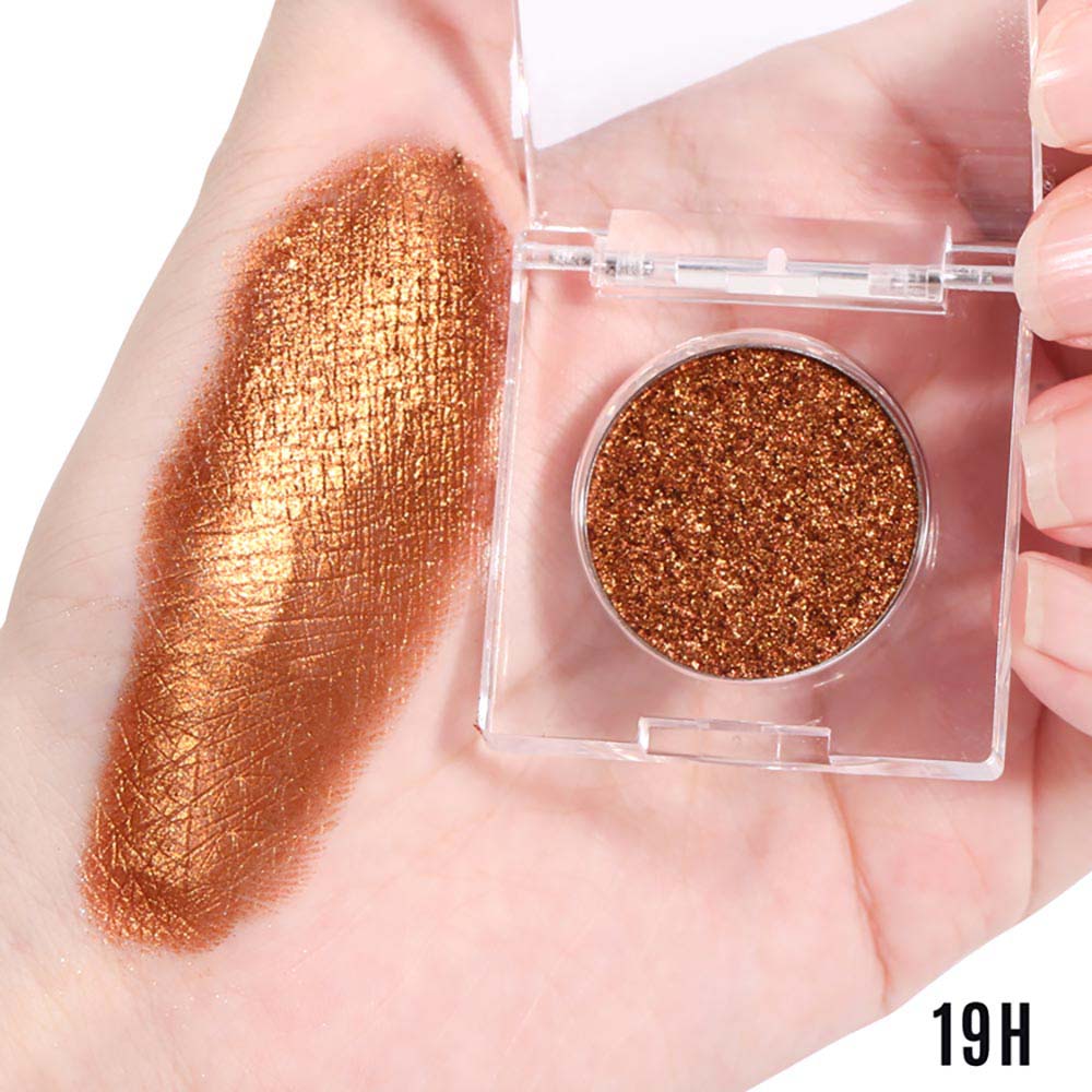 36-Color Chameleon Eyeshadow Powder Metallic Highlighter Vegan 26mm
