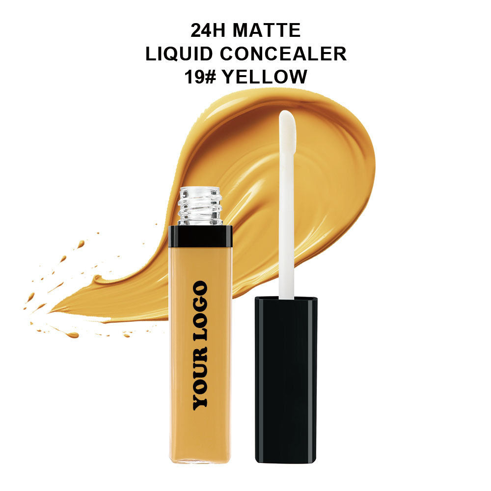 22-Shade Liquid Concealer Full Coverage Acne Marks Spots Dark Circles Tattoo