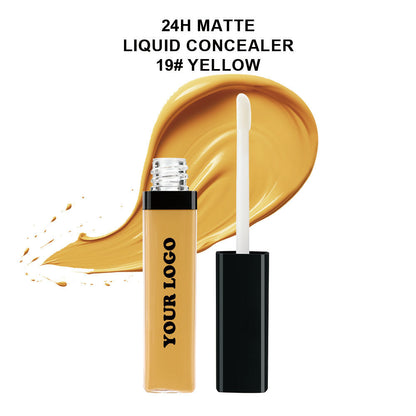 22-Shade Liquid Concealer Full Coverage Acne Marks Spots Dark Circles Tattoo
