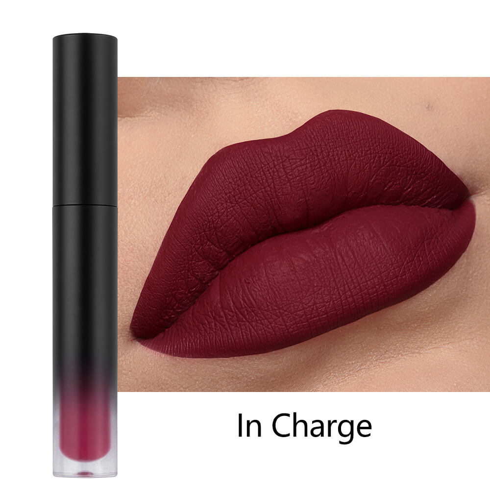 34-Color Matte Liquid Lipstick Non-Stick Transfer-Proof Long Lasting