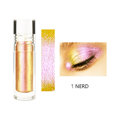 6 Color Chameleon Liquid Eyeshadow Metallic Highlighter Holographic Lipstick