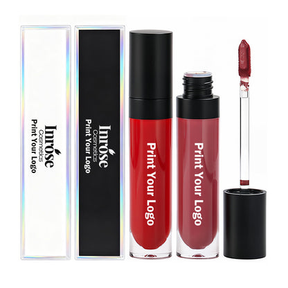 40 Color Matte Liquid Lipstick Non-Stick Long Lasting Waterproof Print Your Logo