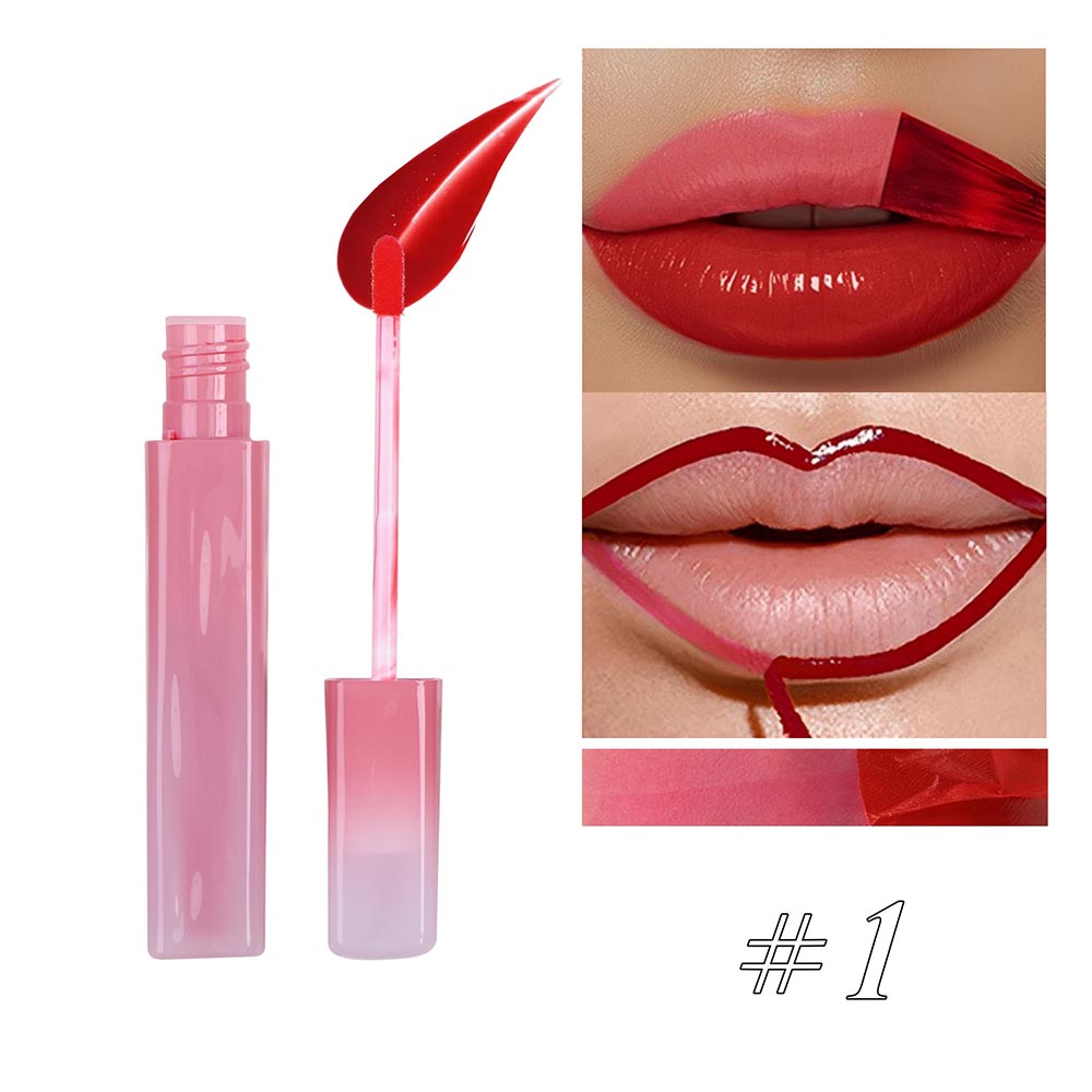 4-color Peel-off Lip Stain Waterproof Matte Lip Gloss Daily Wear Cruelty-free