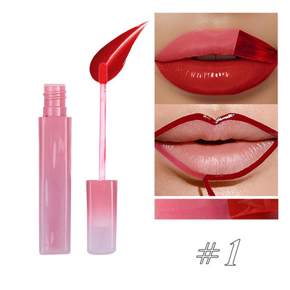 4-color Peel-off Lip Stain Waterproof Matte Lip Gloss Daily Wear Cruelty-free