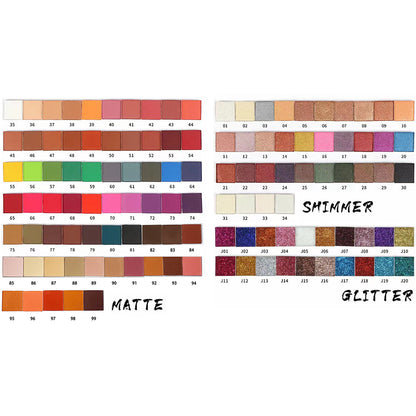 9 Color Dopamine Diy Eyeshadow Palette High Pigmented Long Lasting Waterproof