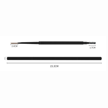 6 color eyebrow pencil waterproof high pigmented slim triangle