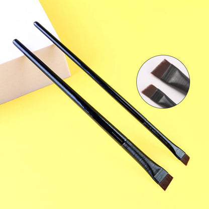 Eyeliner brushes eyebrow brush ultra-thin small beveled individual brush