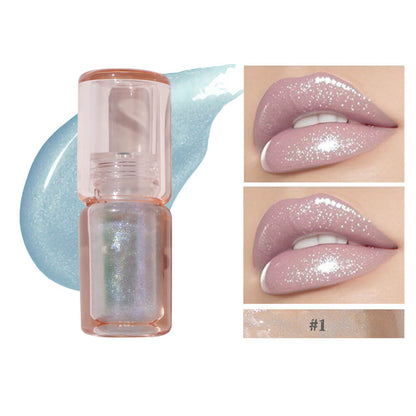 8-Color Lip Glaze Pearlescent Nourishing Moisturizing Shimmer Lip Gloss