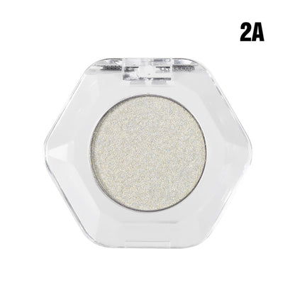 46-Color Chameleon Eyeshadow Powder High Pigment Metallic Highlighter 26MM