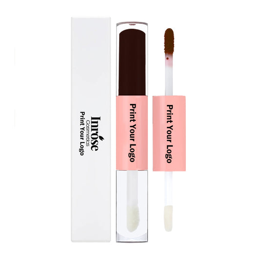 6-Color Peel-Off Matte Liquid Lipstick & Lip Oil Double-Ended Long Lasting