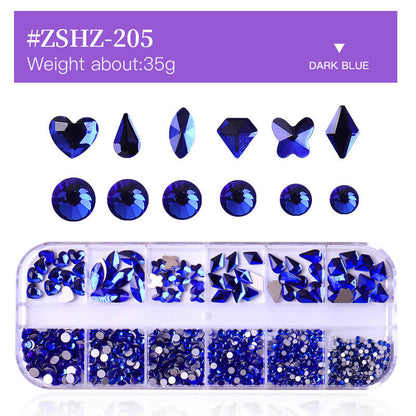 3D DIY nails accessories art rhinestones nail decorations gems