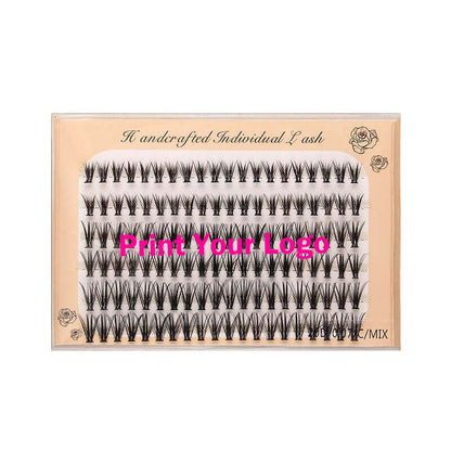 20D DIY eyelash false eyelashes segmented false lash six rows grafted