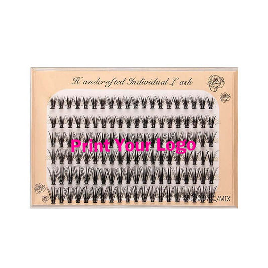 20D DIY eyelash false eyelashes segmented false lash six rows grafted