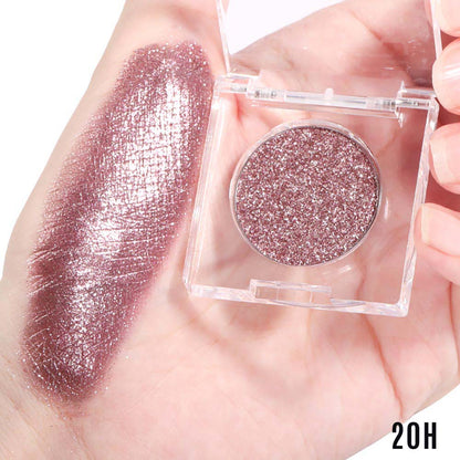 36-Color Chameleon Eyeshadow Powder Metallic Highlighter Vegan 26mm