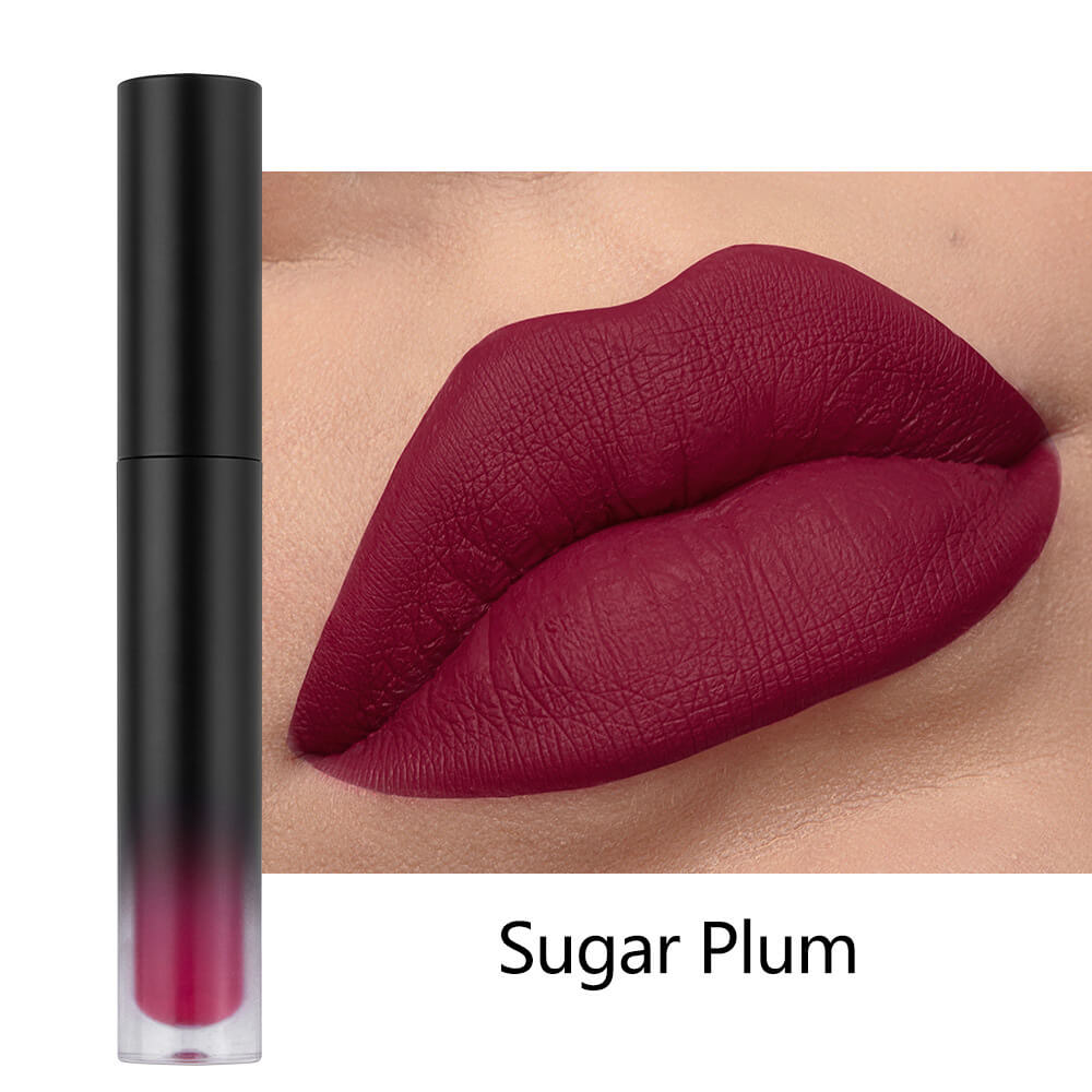 34-Color Matte Liquid Lipstick Non-Stick Transfer-Proof Long Lasting