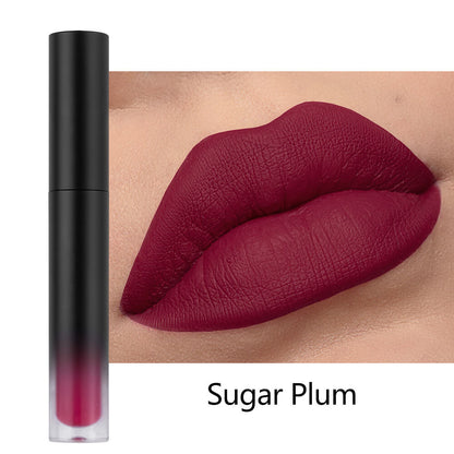 34-Color Matte Liquid Lipstick Non-Stick Transfer-Proof Long Lasting