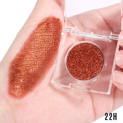 36-Color Chameleon Eyeshadow Powder Metallic Highlighter Vegan 26mm