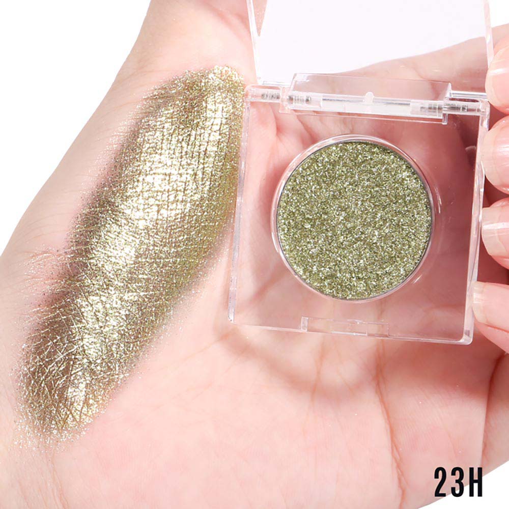 36-Color Chameleon Eyeshadow Powder Metallic Highlighter Vegan 26mm