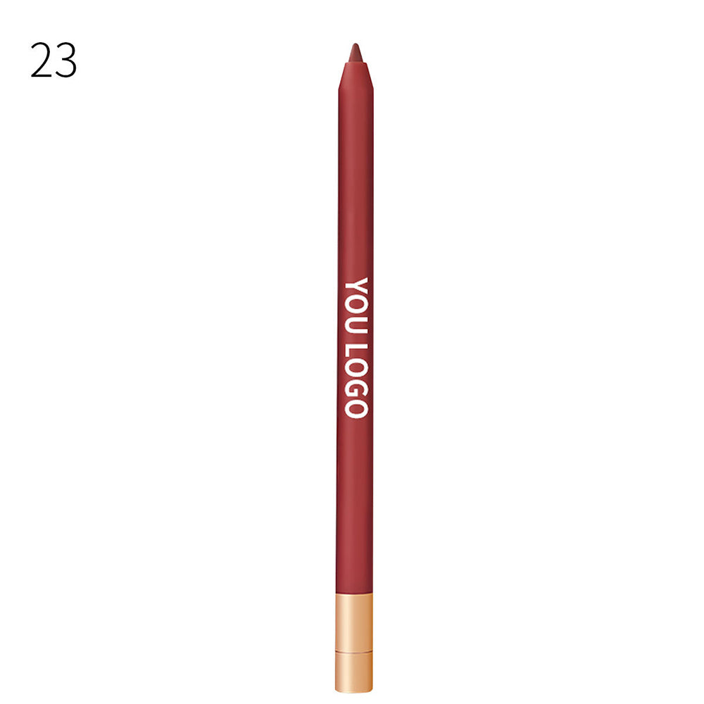 20 Color Matte Lip Liner high pigment Lip Line Pen Nude Long-Lasting Waterproof