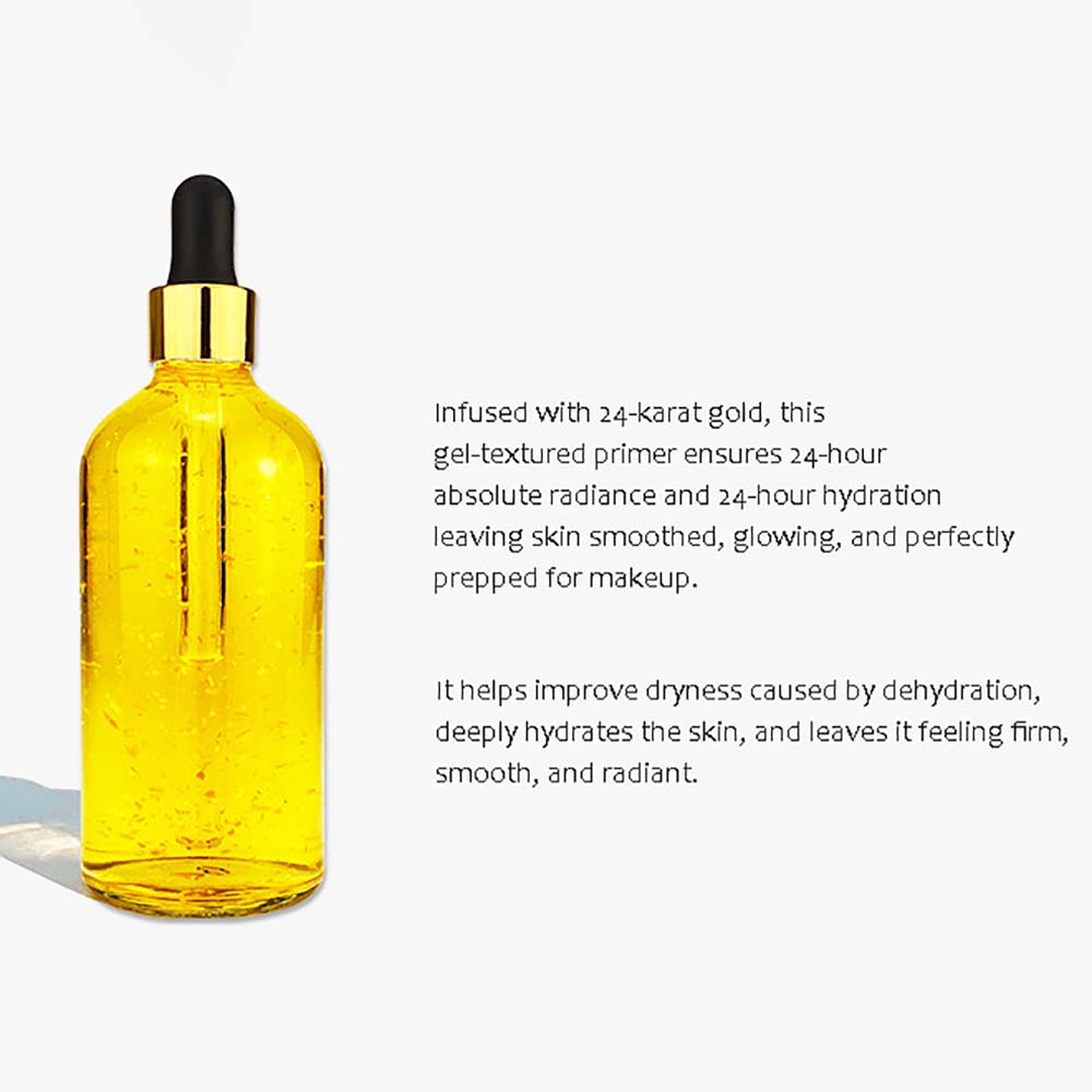 24k face serum hyaluronic acid essence anti-aging vitamin C 100ml