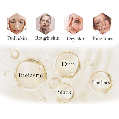 24k face serum hyaluronic acid essence anti-aging vitamin C 100ml