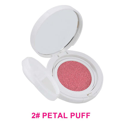 6-Color Air Cushion Liquid Blush Matte Finish High Pigment Long-Lasting Waterproof