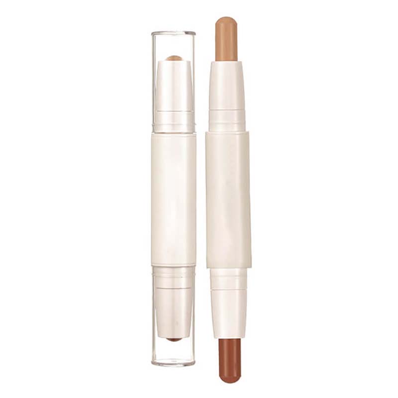3 color contour stick double-ended nose shadow cream waterproof vegan