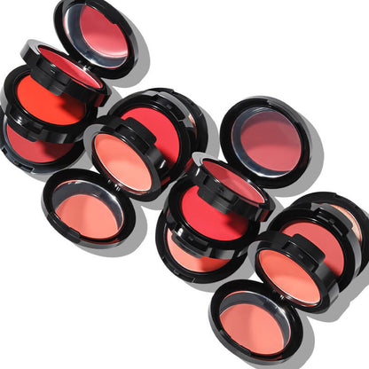 6 color 3 in 1 blush cream and highlighter powder long lasting
