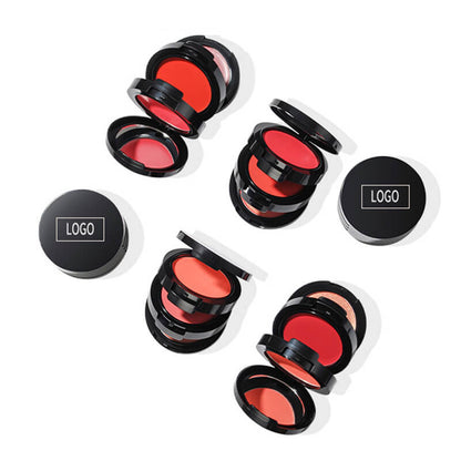 6 color 3 in 1 blush cream and highlighter powder long lasting