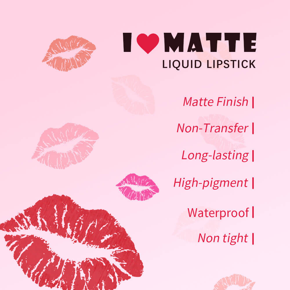12 Color 2-In-1 Lip Gloss & Matte Liquid Lipstick Moisturizing Waterproof Vegan