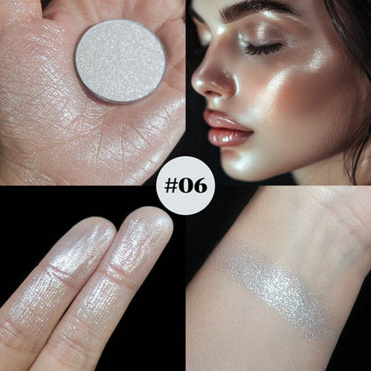 6-Color Chameleon Highlighter Powder Eyeshadow Nose Shadow Brighten 36mm