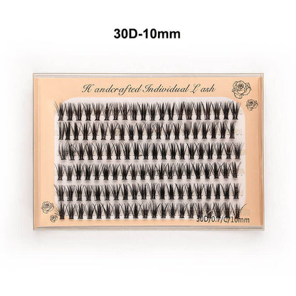 30D DIY eyelash segmented false eyelashes false lash six rows grafted