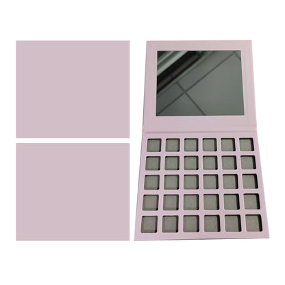 30 Color Diy Eyeshadow Palette Square Color 22Mm High Pigmented Waterproof
