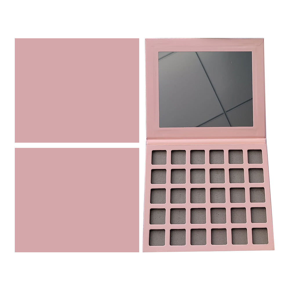 30 Color Diy Eyeshadow Palette Square Color 22Mm High Pigmented Waterproof