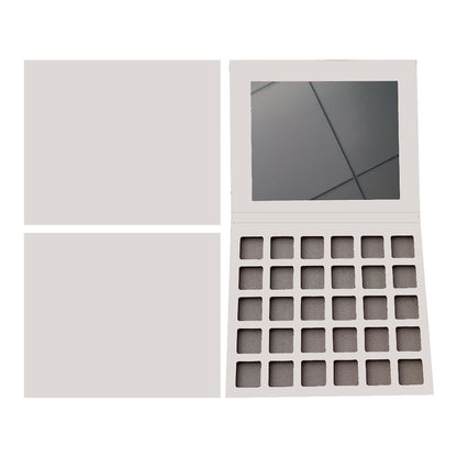 30 Color Diy Eyeshadow Palette Square Color 22Mm High Pigmented Waterproof