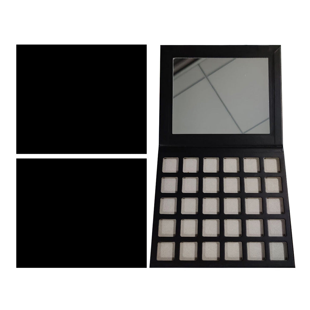 30 Color Diy Eyeshadow Palette Square Color 22Mm High Pigmented Waterproof