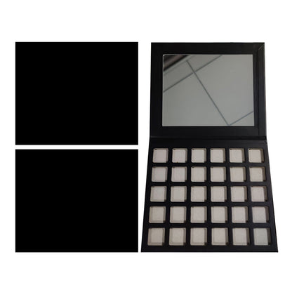 30 Color Diy Eyeshadow Palette Square Color 22Mm High Pigmented Waterproof