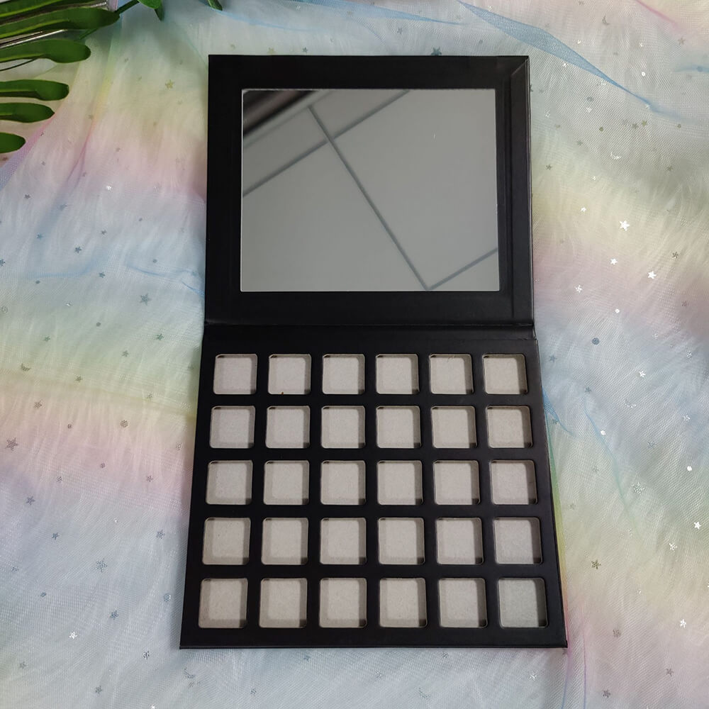 30 color DIY eyeshadow palette square color 22mm high pigmented waterproof