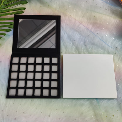 30 color DIY eyeshadow palette square color 22mm high pigmented waterproof